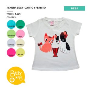 remeras bebes Brazzy verano 2020