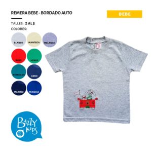 remeras bebes mangas cortas Bazzy verano 2020 remeras bebes mangas cortas Bazzy verano 2020