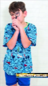 remeras estampadas y bermudas de algodon niño Pako peko verano 2020