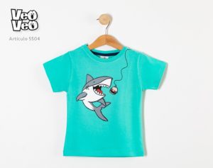 remeras mangas cortas bebes Veo veo primavera verano 2020