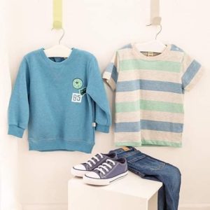 remeras y buzo algodon rustico niños Cheeky verano 2020