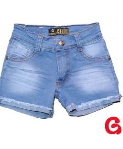short ruedo desflecado niña Guimel verano 2020