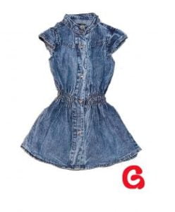 vestido jeans niña Guimel verano 2020