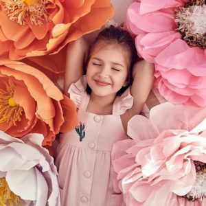 vestidos para el dia niñas Pioppa verano 2020