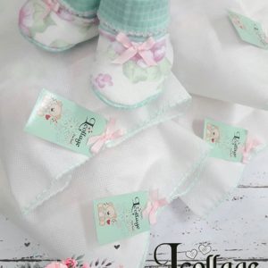 ajuar verde agua bebe lecollage verano 2020