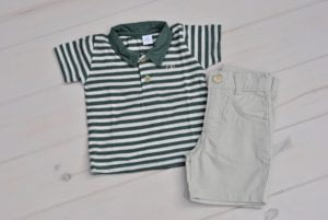 bermuda y chomba para bebe Croxi cx verano 2020