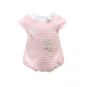 body mangas cortas algodon labrado beba Cocomiel verano 2020
