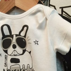 body para bebe Grisino verano 2020