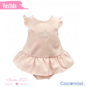 body vestido algodon beba cocomiel verano 2020 body vestido algodon beba cocomiel verano 2020