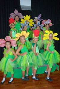 disfraz de flor para niña vincha