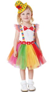 disfraz de payaso con pollera de tul niña disfraz de payaso con pollera de tul niña