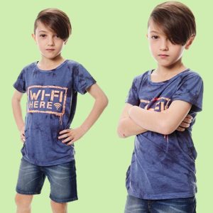 remera batik y neon niño gimos verano 2020