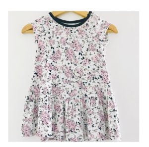 vestido algodon estampado para bebas Broer primavera verano 2020