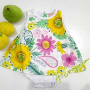 body vestido floral beba A Croquer verano 2020