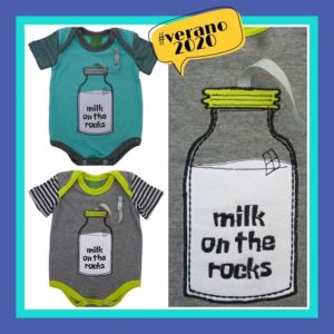 bodys para bebes con texturas a la pipeta verano 2020