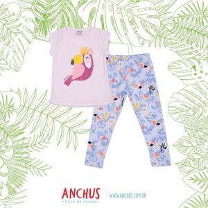 calza estampada niñas anchus verano 2020
