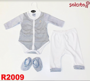 conjunto body y ranita bebes Solcito verano 2020