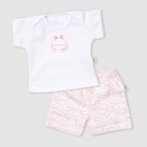 conjunto short y remera beba Baby Cheito verano 2020