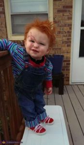 disfraz de chucky para bebes hallowen