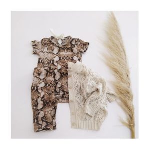 enterito animal print beba Ay Juana verano 2020