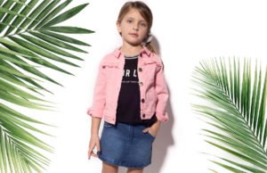 minifalda jeans campera gabardina niña b way verano 2020