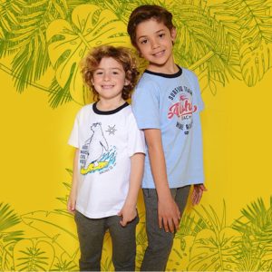 remeras para niños mangas cortas anchus verano 2020