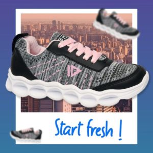 zapatilla deportiva niña plumitas verano 2020