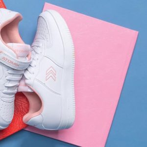 atomik zapatillas blancas nenas colegial 2020