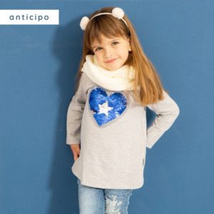 buzo con bordado en lentejuelas niña mimo co invierno 2020