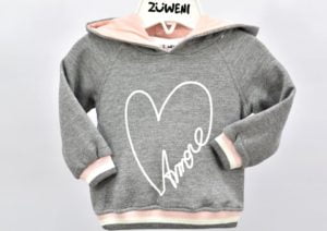 buzo con capucha beba zuweni invierno 2020 scaled