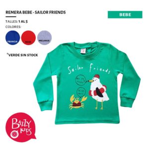 Remeras Mangas largas para niños y niñas - Bazzy kids otoño invierno 2020 remera mangas largas bebes con botones espalda bazzy kids otoño invierno 2020 scaled