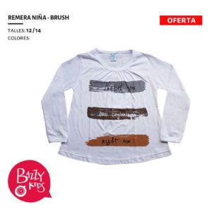 remera mangas largas cuello plisado niña Bazzy Kids otoño invierno 2020 scaled