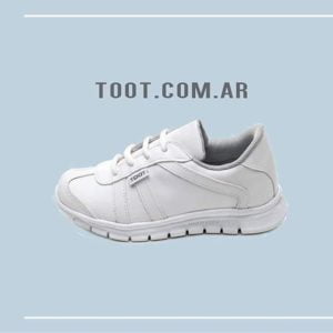 zapatilla blanca colegial toot 2020