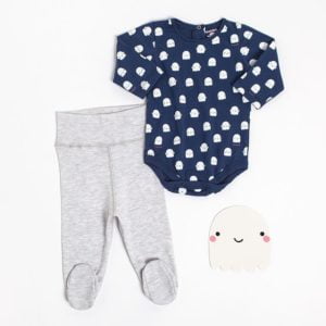 body y ranita beba para bebe algodon owoko invierno 2020