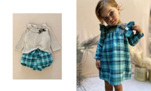 vestido mangas largas para niñas Gro web otoño invierno 2020 scaled