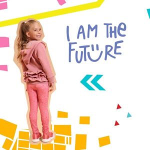 buzo algodon con volados para niñas atomik 2020