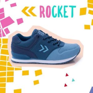 zapatilla celeste para niños atomik 2020