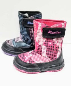 bota de lluvia plumita niña