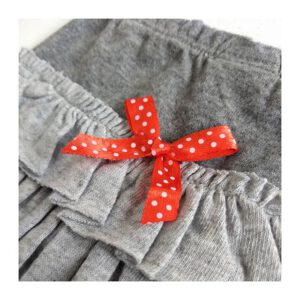 a la pipeta pollera con volados para bebas verano 2021