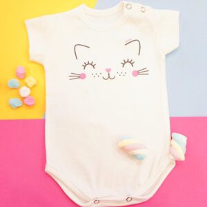 alpiste body bebe con carita kawaii verano 2021