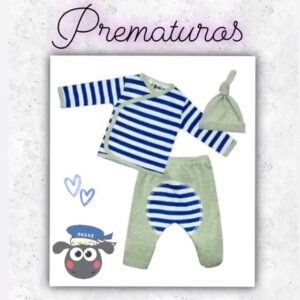 batita y ranita a rayas bebe Picolo baby verano 2021