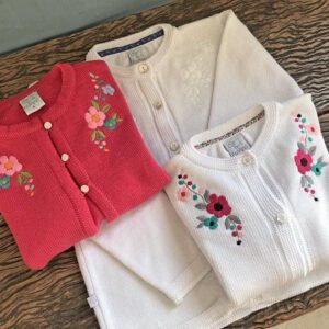 campra hilo bordada beba Pompas primavera verano 2021