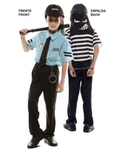 disfraz de ladron y policia disfraz de ladron y policia