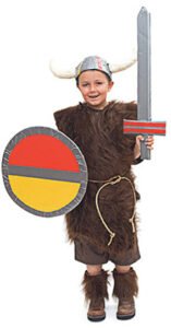 disfraz vikingo para nino casero