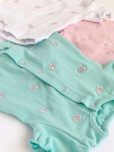 enterito algodon bordado beba cocomiel verano 2021