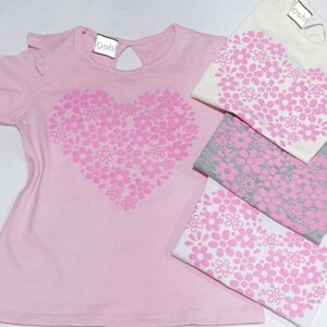 oohlele remeras para nenas con corazon verano 2021