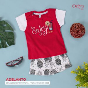 ostyn remera bebe verano 2021
