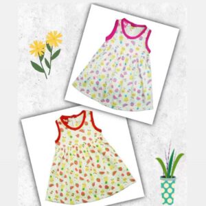 vestido algodon estampado beba Picolo baby verano 2021 
