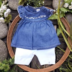 blusa denim bebea globito verano 2021