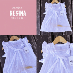 camisa musculosa nina blanca Waw verano 2021